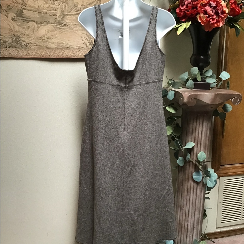 J. Crew Tan Classic Dress - Picture 3 of 8